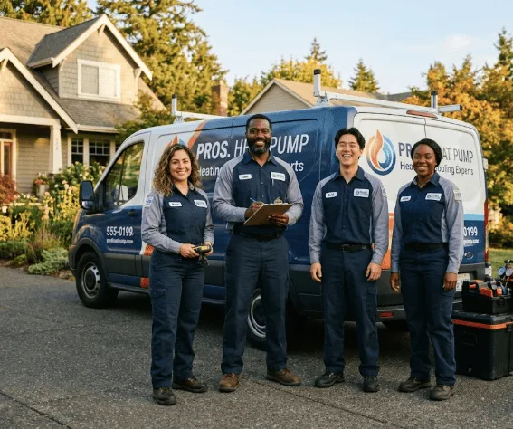 Heat Pump Installation company in Burnt Cabins, PA